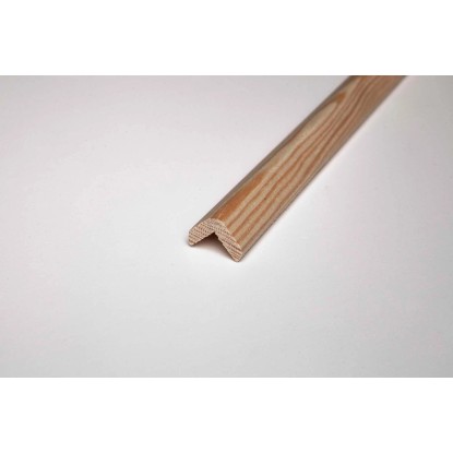 Külső sarokléc erdeifenyő 18 mm x 18 mm x 2100 mm