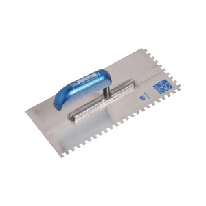 LUX Classic fogazott simító, 6x6 mm, csempe- és padlóragasztóhoz.