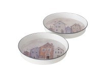 Boltze Houses dekortálca  28 cm átmérő többféle változatban