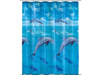Kleine Wolke Dolphin zuhanyfüggöny 180 cm x 200 cm többszínű