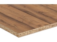 Konyhai hátfal 64 cm x 1,5 cm kétoldalú tölgy/tölgy max. hossz 4,1 m méteráru