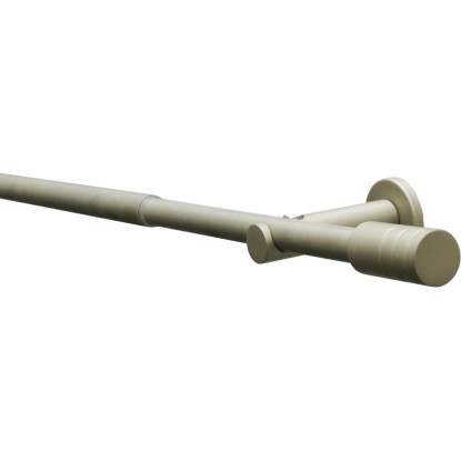 Gardinia Elba hengeres karniskészlet 1 pályás 16/19 mm pezsgőszínű