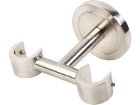 Függönyrúd tartó 50 mm x 90 mm x 100 mm inox