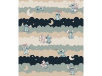Komar vinil fotótapéta Disney Lilo és Stitch Cozy Clouds 212 cm x 250 cm színes
