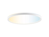 Brilliant LED-es mennyezeti lámpa Avola CCT funkció fehér átmérő 29,3 cm