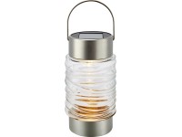 Napelemes lámpa ezüst-átlátszó Napelemes lámpa ezüst-átlátszó