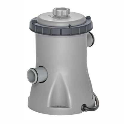 Bestway Flowclear szűrőszivattyú 1249 l/h, 8300 literes medencékhez. Patronos szűrő a tisztításhoz.