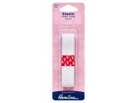 Általános felhasználáshoz elasztikus szalag 1 m x 20 mm fehér Általános felhasználáshoz elasztikus szalag 1 m x 20 mm fehér