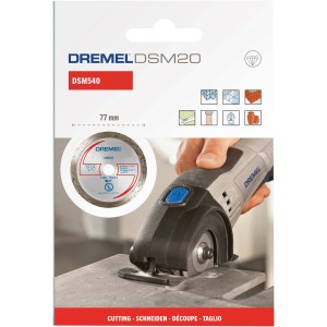 Dremel DSM540 gyémánt vágókorong DSM20 miniatűr szerszámhoz csempék vágásához.