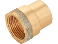 OBI forrasztható összekötő karmantyú 22 mm x 24,1 mm (Rp 3/4) vörösöntvény OBI forrasztható összekötő karmantyú 22 mm x 24,1 mm (Rp 3/4) vörösöntvény