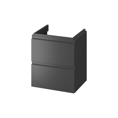 Cersanit Moduo antracit fürdőszobabútor 50 cm