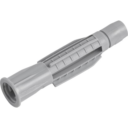 Szürke LUX univerzális tipli, 10x58 mm, műanyagból, betonhoz és téglához alkalmas.