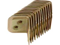 Állítható szegletvas 30 mm x 25 mm x 25 mm sárga horganyzott 12 darab Állítható szegletvas 30 mm x 25 mm x 25 mm sárga horganyzott 12 darab