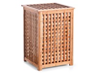 Zeller Present szennyestartó 80 l bambusz 40 cm x 40 cm x 58 cm natúr