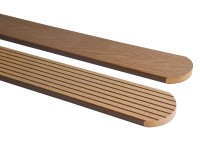 G - Guard WPC kerítésléc tölgy íves 80 mm x 12 mm x 1000 mm
