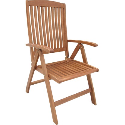 Greenville összecsukható szék állítható háttámlával FSC®