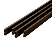 WPC záróléc gesztenye 1,7 cm x 6 cm x 300 cm