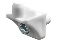 Polctartó csavarral fehér 20db Polctartó csavarral fehér 20db