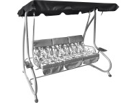 Tartalék tető a 3 személyes Talca hintaágyhoz 145 x 227 cm sötétszürke Tartalék tető a 3 személyes Talca hintaágyhoz 145 x 227 cm sötétszürke