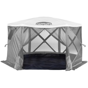 Claptop padló a 600-as összecsukható pavilonhoz, fekete, 366x366 cm, vízálló, a pavilonban