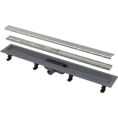 Alca Műanyag zuhanyfolyóka kétoldalú ráccsal APZ19-750