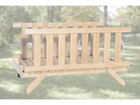 Weka összekötő híd a Tarpan és a Cave játszótornyok közé Weka összekötő híd a Tarpan és a Cave játszótornyok közé