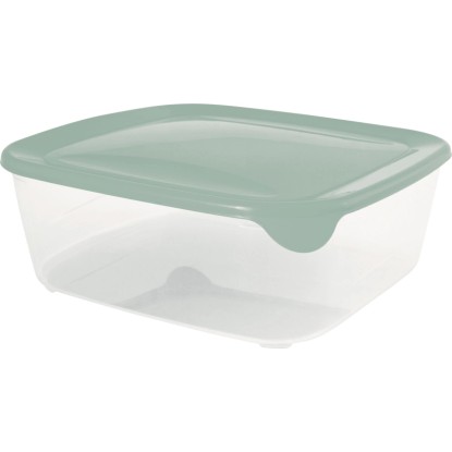Curver "Fresh&Go" szögletes ételtartó 2,9 l - átlátszó/ zöld
