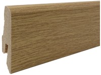 Praktikus szegélyléc Modern 40 tölgy natúr 240 cm x 4 cm x 1,8 cm