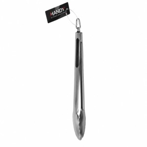 BBQ grillező csipesz Inox 38 cm