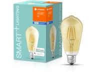 Ledvance Smart+ Bluetooth LED-lámpa klasszikus Edison filament arany E27/5,5W