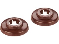 OBI pattintós takarórózsa 18 mm (R 3/8) sötét 2 darab OBI pattintós takarórózsa 18 mm (R 3/8) sötét 2 darab