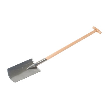 LUX-TOOLS kerti ásó a nyélnél lépésbetéttel 85 cm-es
