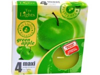 Maxi teamécses illatos zöldalma 4 db Maxi teamécses illatos zöldalma 4 db