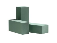 Tűzőhab nedves 20 cm x 10 cm x 7,5 cm zöld Tűzőhab nedves 20 cm x 10 cm x 7,5 cm zöld