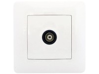 Mentavill TV- és rádiócsatlakozó Ecomax csillagpontos fehér