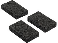 Alátétpárna tartószerkezethez fekete 9 cm x 6 cm x 08 cm 48 darab Alátétpárna tartószerkezethez fekete 9 cm x 6 cm x 08 cm 48 darab