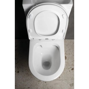 Aqualine JALTA HYGIE monoblokkos WC alsó/hátsó kifolyású, mosdóval