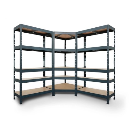 AR Shelving Rivet készlet 180 x 180 x 180 x 45 cm 5 HDF polccal antracit
