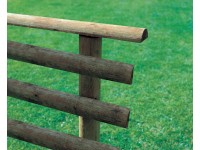 Félgömb gerenda tömör fa 8 cm x 300 cm x 3,5 cm