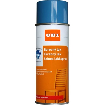 OBI lakkspray színes magasfényű világoskék 400 ml