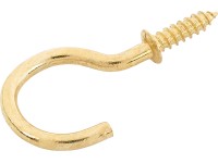 Hajlított csavaros kampó ütközőgyűrűvel átmérő 2,3 x 30 mm 4 db