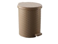 Rattan pedálos szemetes 15 l Rattan pedálos szemetes 15 l