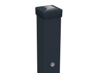 Oszlop 170 cm magas kis és nagykapuhoz - Sparta 240 cm x 7 cm x 7 cm RAL 7016 an