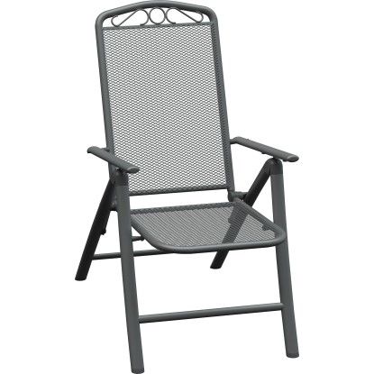 Összecsukható szék 112 cm x 81 cm x 60 cm acél