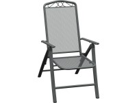 Összecsukható szék 112 cm x 81 cm x 60 cm acél