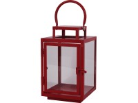 Fémlámpás 22,5 cm piros Fémlámpás 22,5 cm piros