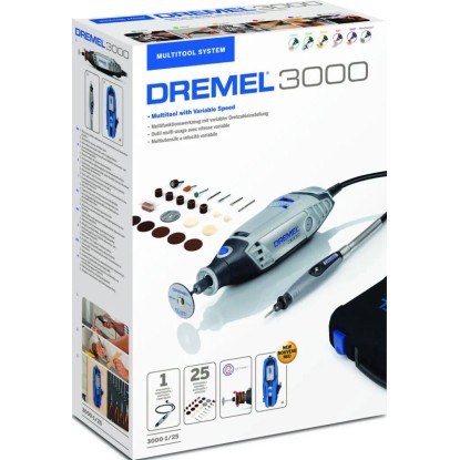Multifunkciós szerszám 3000 - 1 / 25 Dremel