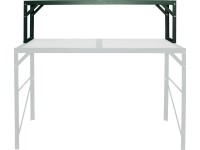 Ráhelyezhető polc alumínium asztalhoz 28 cm x 121 cm x 39 cm smaragdzöld Ráhelyezhető polc alumínium asztalhoz 28 cm x 121 cm x 39 cm smaragdzöld