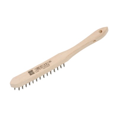 LUX-TOOLS acéldrótkefe 2 soros