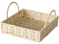 Boltze Portolo szalvétatartó 19 cm x 19 cm x 11 cm natúr